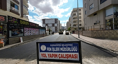 Karaköprü'de asfaltla yol yenileme çalışmaları sürüyor
