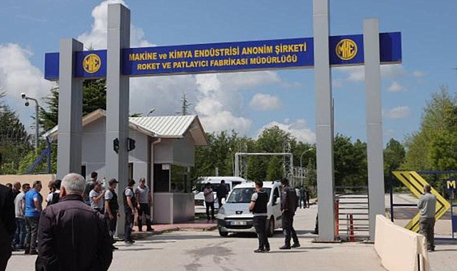 Roket fabrikasında patlama! 5 işçi şehit oldu!