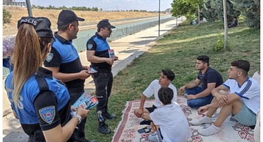 Şanlıurfa'da polis, vatandaşları boğulma vakalarına karşı uyardı
