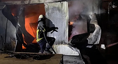Şanlıurfa'daki bağ evinde yangın çıktı!