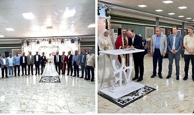Şanlıurfalı İşadamı Günak Oğlunu Evlendirdi