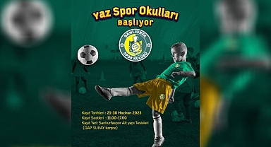 Şanlıurfaspor’da Yaz Spor Okulları başlıyor!