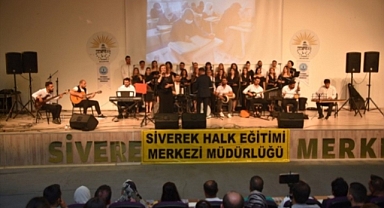 Siverek Halk Eğitimi Merkezi'nden yıl sonu konseri