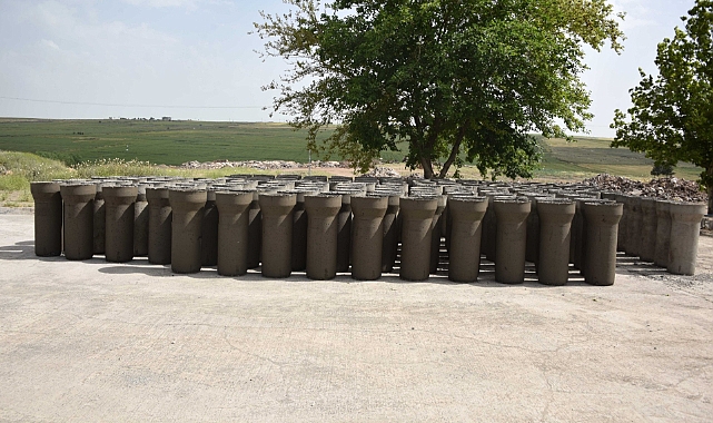 Siverek'te beton boru üretim kapasitesi arttırıldı