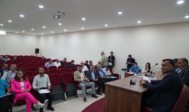Siverek’te Haziran ayı olağan meclis toplantısı yapıldı