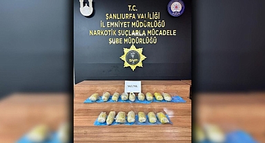 Urfa’da 11 kilodan fazla ele geçirildi: 1 gözaltı!