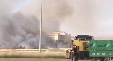 Urfa’da bu kez tarlada yangın çıktı!