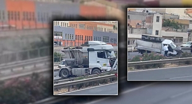 Urfa'da maddi hasarlı trafik kazası!