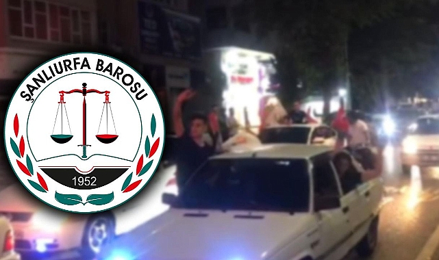 Urfa'da seçim kutlamalarında öldü! Baro'dan konuya ilişkin açıklama!