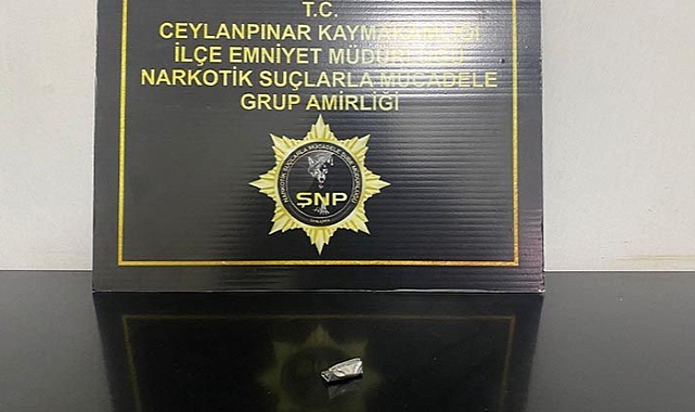 Urfa'da uyuşturucu madde bulunduran şahıs yakalandı!