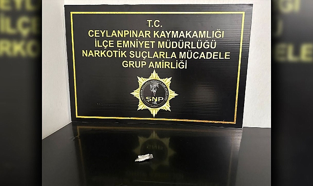 Urfa'da uyuşturucu operasyonu: 2 gözaltı!