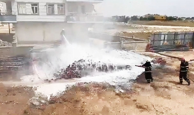 Urfa'nın ilçesinde korkutan anlar!