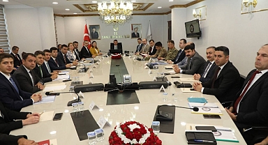 Vali Ayhan Başkanlığında,