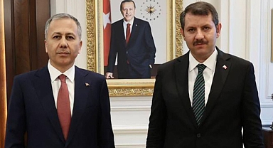 Vali Ayhan İçişleri Bakanı’yla görüştü! Ne konuşuldu?