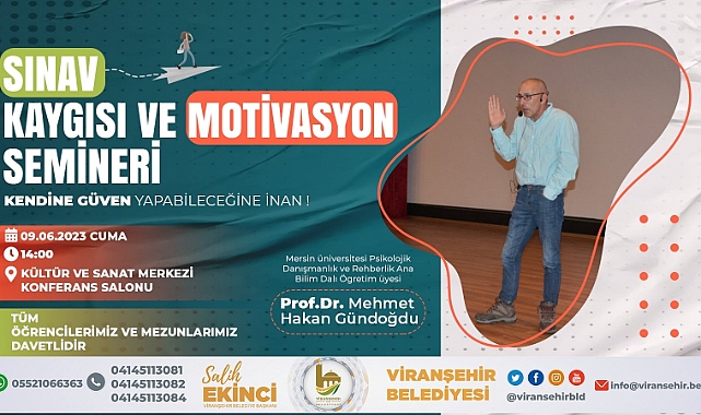 Viranşehir Belediyesinden Üniversite Sınav Kayıgısı Semineri