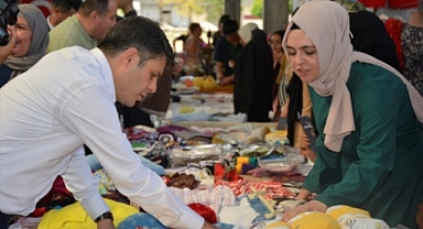 Viranşehir Halk Eğitim Merkezi kursiyerleri ürünlerini sergiledi