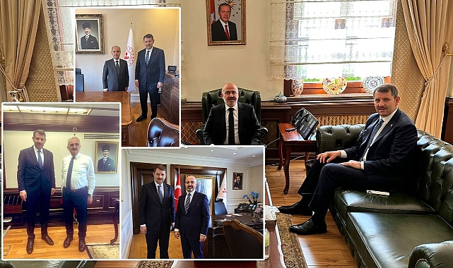 4 Bakan Yardımcısı ile görüştü! Vali Ayhan’dan peş peşe ziyaretler!