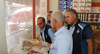 Bozova Belediyesi Zabıta Ekiplerinden Denetim