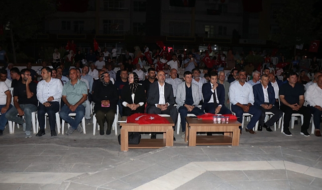 Bozova’da 15 Temmuz Demokrasi ve Milli Birlik Günü etkinlikleri düzenlendi