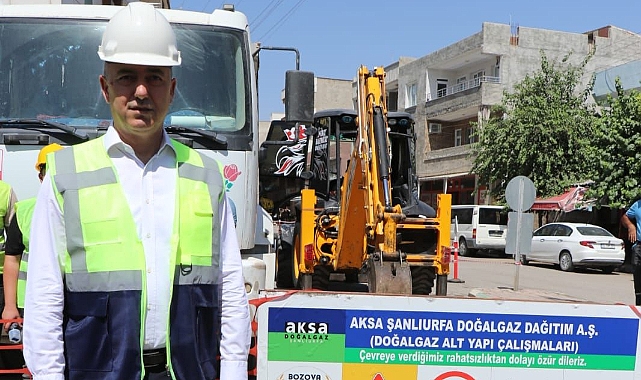 Bozova’da Doğalgaz için ilk kazı yapıldı!