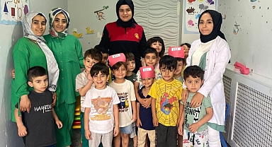 Büyükşehir’den Minik Öğrencilere Yönelik Yangın Eğitimi