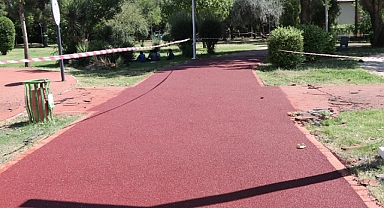 Büyükşehir parklardaki yürüyüş yollarını yeniledi