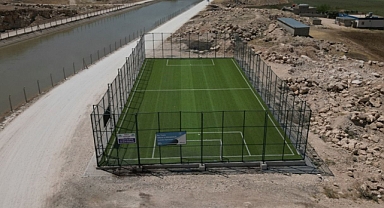 Eyyübiye kırsalındaki spor yatırımları tamamlanıyor