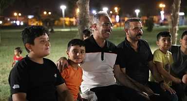 Eyyübiye Millet Bahçesi'ne vatandaştan tam not
