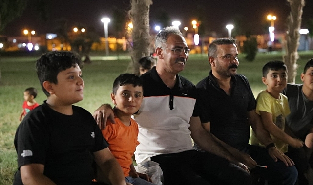 Eyyübiye Millet Bahçesi'ne vatandaştan tam not