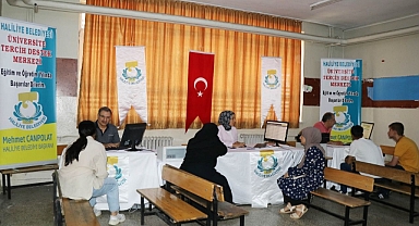 Haliliye Belediyesi tercih destek merkezi hizmette