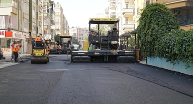 Haliliye'de sıcak asfalt çalışmaları devam ediyor
