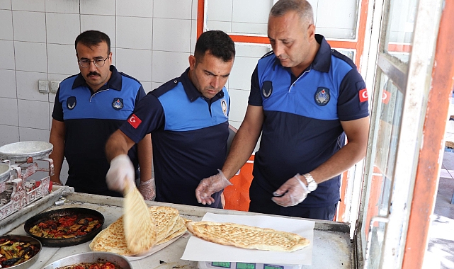 Haliliye'de zabıtanın denetimleri devam ediyor