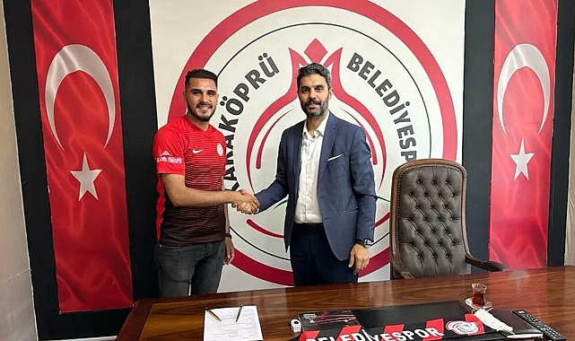 Karaköprü Belediyespor bir imza daha attırdı!
