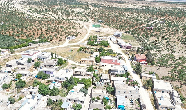 Karaköprü kırsalında yatırımlar sürüyor