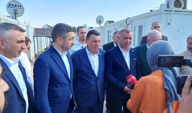 Özyavuz ve MHP heyeti Kilis’te incelemelerde bulundu