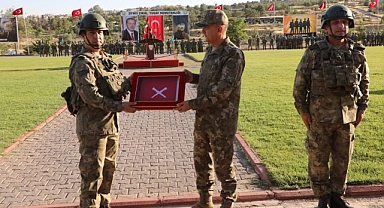 Şanlıurfa 20. Zırhlı Tugay Komutanlığında devir teslimi!
