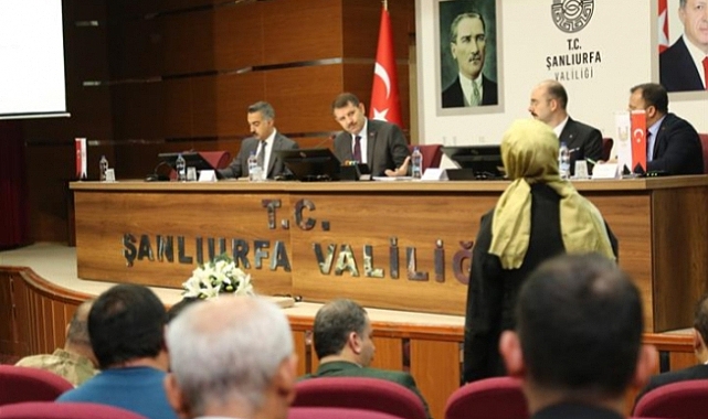 Şanlıurfa’da 2023 Yılı 3. İl Koordinasyon Toplantısı