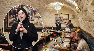 Şanlıurfa’da basın mensuplarıyla buluştu! Yazmacı: Sizin destekleriniz önemli!