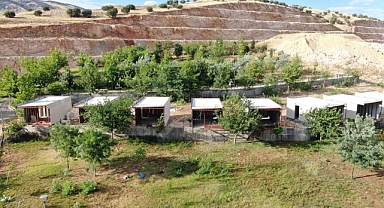 Siverek’te turizmin canlandırılması için bungalov evler yapılıyor