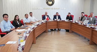 ŞUTSO’da tarıma dayalı sanayi sektörü jıca heyetiyle değerlendirildi