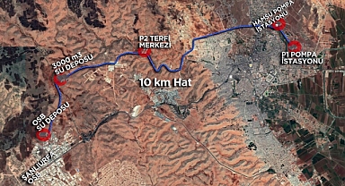 Tam 10 kilometrelik hat! Şanlıurfa OSB için proje sürüyor!