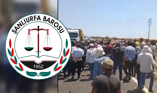 Urfa Barosundan Viranşehir'deki olay için açıklama!