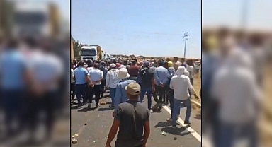 Urfa’da vatandaşlar eylem yaptı!