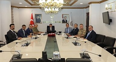 Vali Ayhan Başkanlığında,