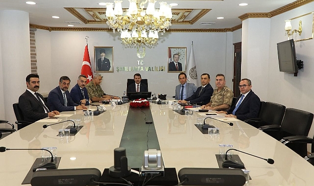 Vali Ayhan Başkanlığında,