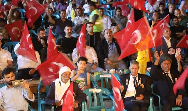 Viranşehir'de 15 Temmuz Demokrasi ve Milli Birlik Günü coşkuyla kutlandı!