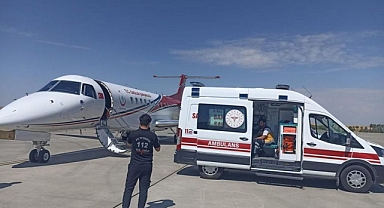 3 bebeğin zamanla yarışı! Ambulans uçak Urfa’dan havalandı!