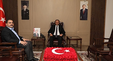 Başkan Canpolat, Vali Şıldak ve Emniyet Müdürü Bildirici’yi ziyaret etti!