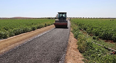 Haliliye kırsalında yol çalışması devam ediyor!