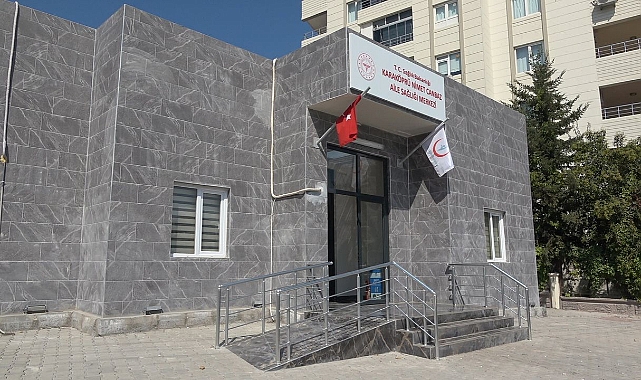 Hayırsever Vatandaş tarafından yaptırılan 5 birimlik Aile sağlığı merkezi Hizmet vermeye başladı